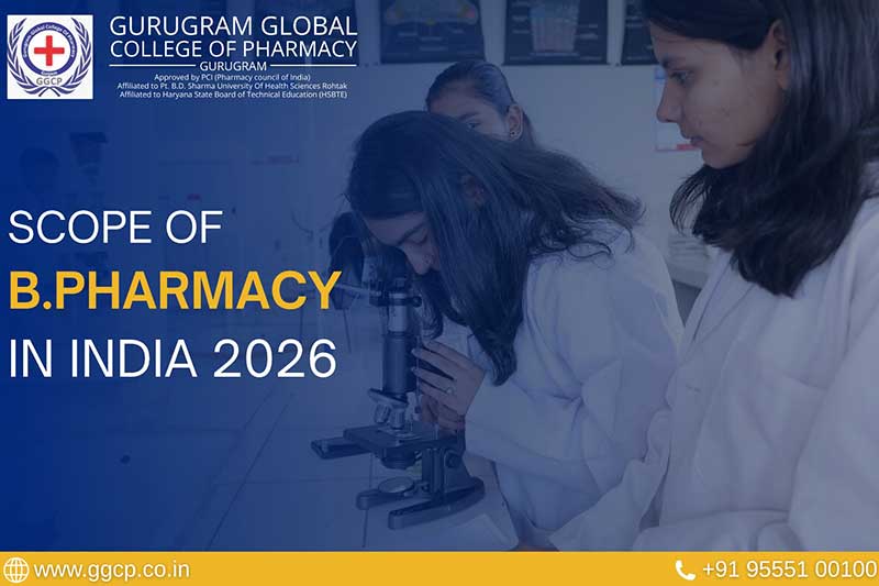 Scope of B Pharmacy in India – A GGCP Perspective